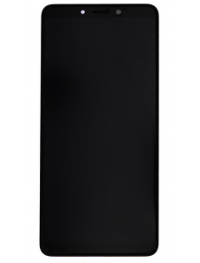LCD-display + Touch Unit Samsung Galaxy A9 2018 A920 - Svart (Service Pack)