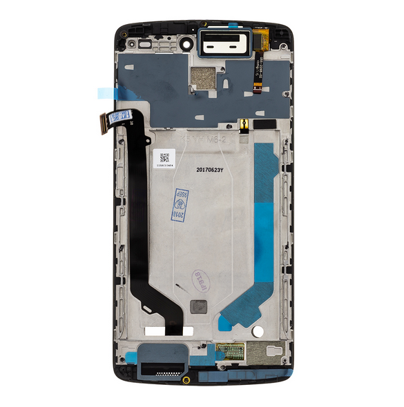 LCD-display + Touch Unit + Framsida Lenovo Vibe K4 Note A7010 - Svart