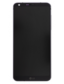 LCD-skärm Touch Unit Front Cover LG G6 H870 - Svart