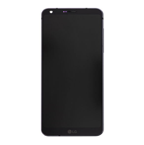 LCD-skärm Touch Unit Front Cover LG G6 H870 - Svart