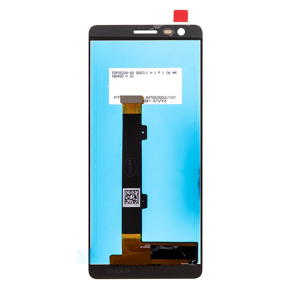Touch Unit + LCD-display Nokia 3.1 - Vit (Service Pack)