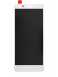Touch Unit + LCD-display Nokia 3.1 - Vit (Service Pack)