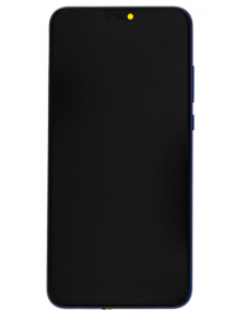 LCD-display + Touch Unit + Framsida Huawei Honor 8X - Blå (Service Pack)