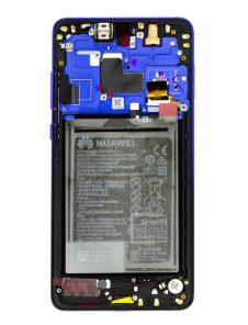 LCD-display + Touch Unit + Framsida Huawei Mate 20 - Skymning (Service Pack)