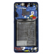 LCD-display + Touch Unit + Framsida Huawei Mate 20 - Blå (Service Pack)