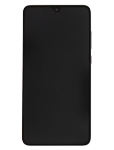 LCD-display + Touch Unit + Framsida Huawei Mate 20 - Blå (Service Pack)