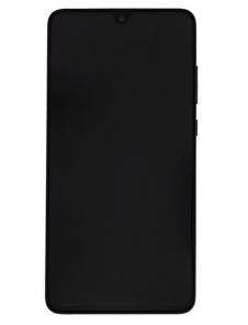 LCD-display + Touch Unit + Framsida Huawei Mate 20 - Svart (Service Pack)