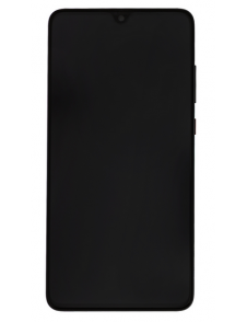 LCD-display + Touch Unit + Framsida Huawei Mate 20 - Svart (Service Pack)