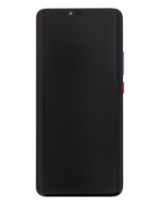 LCD-display + Touch Unit + Framsida Huawei Mate 20 Pro - Blå