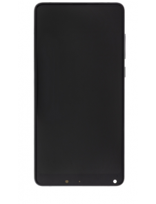 LCD-display + Touch Unit + Framsida för Xiaomi Mi Mix 2S - Svart