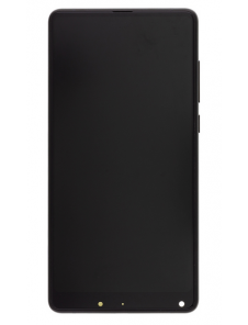 LCD-display + Touch Unit + Framsida för Xiaomi Mi Mix 2 - Svart