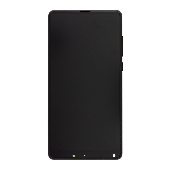 LCD-display + Touch Unit + Framsida för Xiaomi Mi Mix 2 - Svart