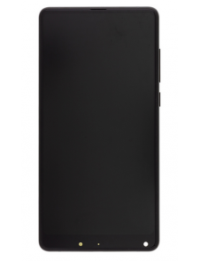 LCD-display + Touch Unit + Framsida för Xiaomi Mi Mix 2 - Svart