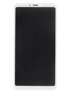 LCD-display + Touch Unit + Framsida för Xiaomi Mi Max 3 - Vit
