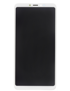 LCD-display + Touch Unit + Framsida för Xiaomi Mi Max 3 - Vit