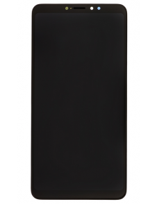 LCD-display + Touch Unit + Framsida för Xiaomi Mi Max 3 - Svart