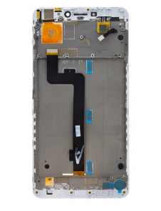 LCD-display + Touch Unit + Framsida för Xiaomi Mi Max 2 - Vit