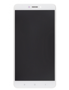 LCD-display + Touch Unit + Framsida för Xiaomi Mi Max 2 - Vit