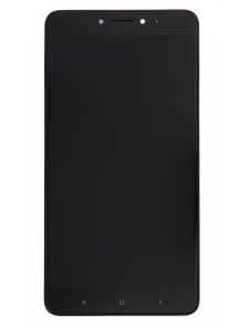 LCD-display Touch Unit Front Cover för Xiaomi Mi Max 2 - Svart