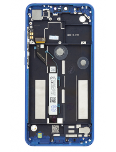 LCD-display + Touch Unit + Framsida för Xiaomi Mi 8 Lite - Blå