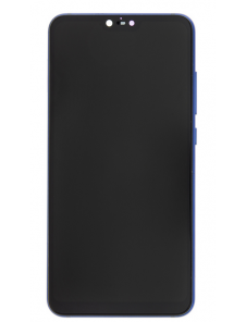 LCD-display + Touch Unit + Framsida för Xiaomi Mi 8 Lite - Blå
