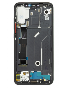 LCD-display + Touch Unit + Framsida för Xiaomi Mi 8 - Svart