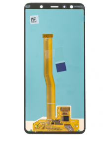 LCD-display + Touch Unit Samsung Galaxy A7 2018 A750 - Svart (Service Pack)