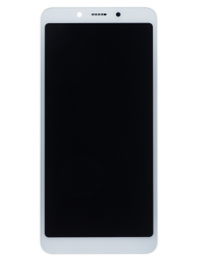 LCD-skärm Touch Unit Front Cover för Xiaomi Redmi 6 / 6A - Vit (Service Pack)