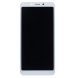 LCD-skärm Touch Unit Front Cover för Xiaomi Redmi 6 / 6A - Vit (Service Pack)