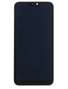 LCD-display + Touch Unit + Framsida för Xiaomi Mi A2 Lite - Svart (Service Pack)