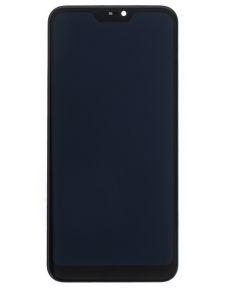 LCD-display + Touch Unit + Framsida för Xiaomi Mi A2 Lite - Svart (Service Pack)