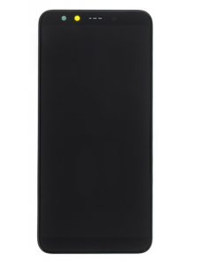 LCD-display + Touch Unit + Framsida för Xiaomi Mi A2 - Svart (Service Pack)