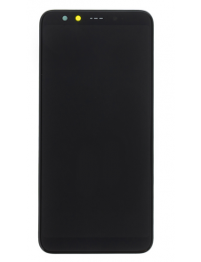 LCD-display + Touch Unit + Framsida för Xiaomi Mi A2 - Svart (Service Pack)