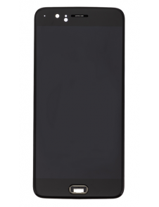 LCD-skärm + pekdon + främre lucka för OnePlus 5