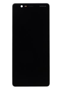 Touch Unit LCD-display + Framsida Nokia 5.1 - Svart (Service Pack)