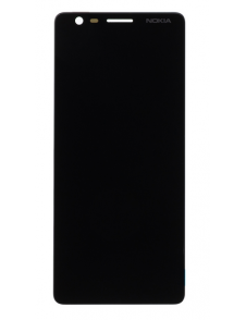 Touch Unit LCD-display + Framsida Nokia 3.1 - Svart (Service Pack)