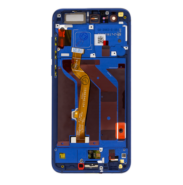 LCD-display Touch Unit Framsida Huawei Honor 9 - Blå