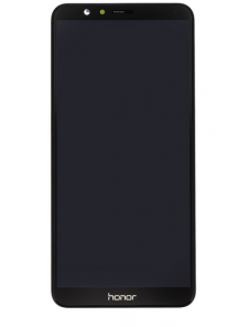 LCD-display + Touch Unit + Framsida Huawei Honor 7X - Svart