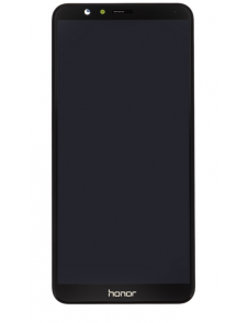 LCD-display + Touch Unit + Framsida Huawei Honor 7X - Svart