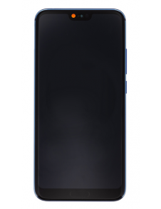 LCD-display + Touch Unit + Framsida Huawei Honor 10 - Blå