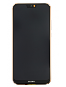 LCD-display + Touch Unit + Framsida Huawei P20 Lite - Pink