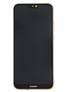 LCD-display + Touch Unit + Framsida Huawei P20 Lite - Pink