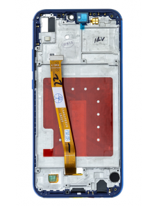 LCD-display + Touch Unit + Framsida Huawei P20 Lite - Blå