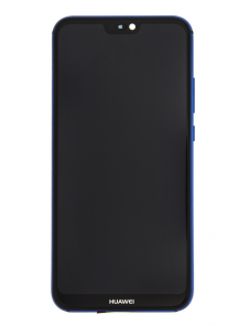 LCD-display + Touch Unit + Framsida Huawei P20 Lite - Blå