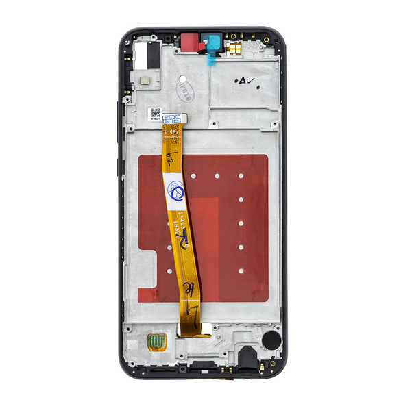 LCD-display + Touch Unit + Framsida Huawei P20 Lite - Svart