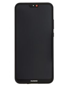 LCD-display + Touch Unit + Framsida Huawei P20 Lite - Svart