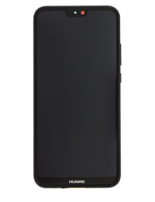 LCD-display + Touch Unit + Framsida Huawei P20 Lite - Svart