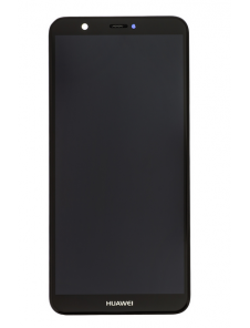 LCD-display + Touch Unit + Framsida Huawei P Smart - Svart
