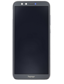 LCD-display + beröringsenhet + framsida Huawei Honor 9 Lite - Grå