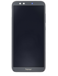 LCD-display + beröringsenhet + framsida Huawei Honor 9 Lite - Grå